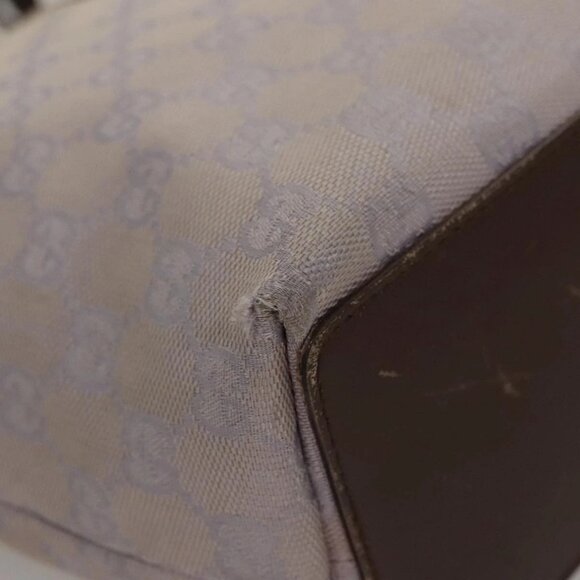 GUCCI GG Canvas Tote Bag Purple 31244 Auth 108341 - Picture 5 of 16
